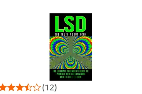 Okładka książki "LSD: Prawda o kwasie", poradnik dla początkujących o dawkowaniu i efektach.