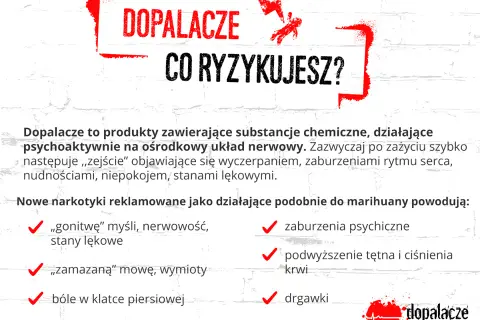 Dopalacze: definicja, skutki, prawo. Jak rozpoznać i gdzie szukać pomocy?